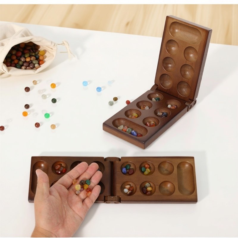 Party Games Board Game - Permainan Catur Mancala Afrika Kuno, Permainan