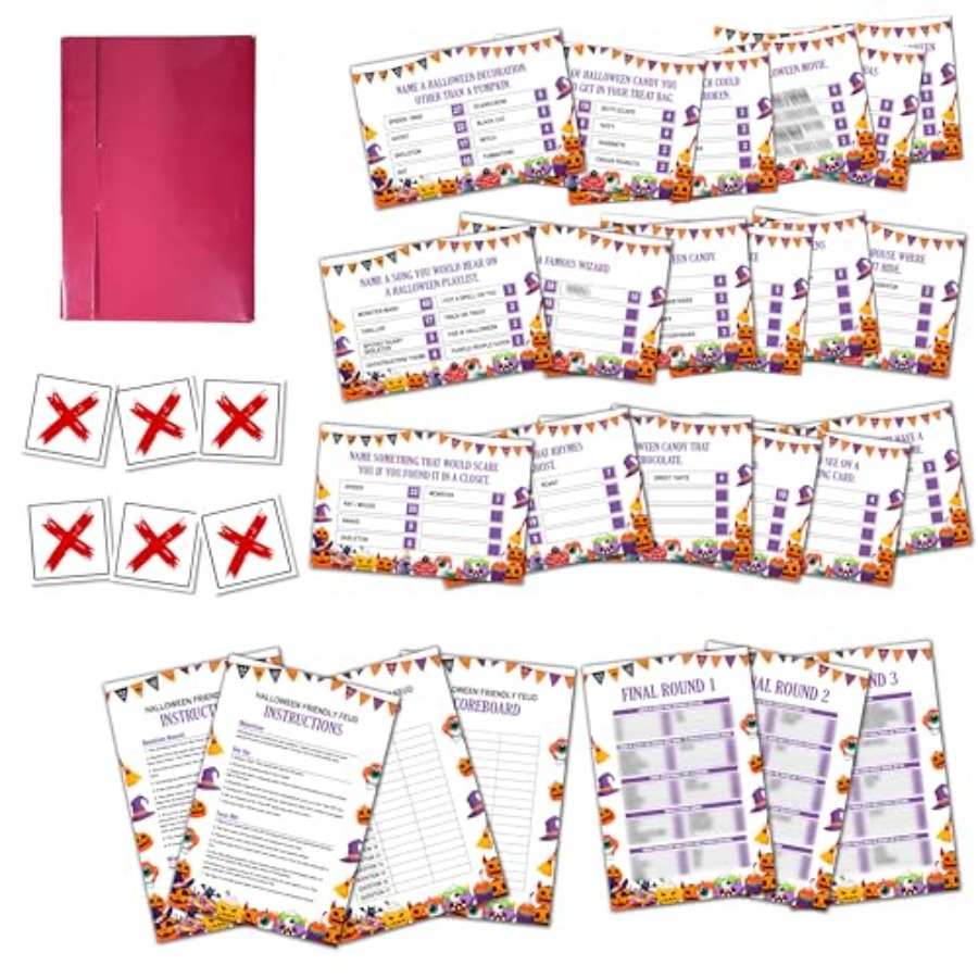Party Games For Adults Large Group - Permainan Feud Teman-Teman di Halloween, Permainan