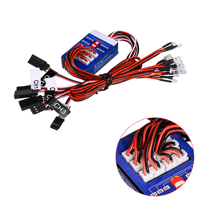 Tamiya Model Rc Car - Kit Sistem Pencahayaan LED Rc 12