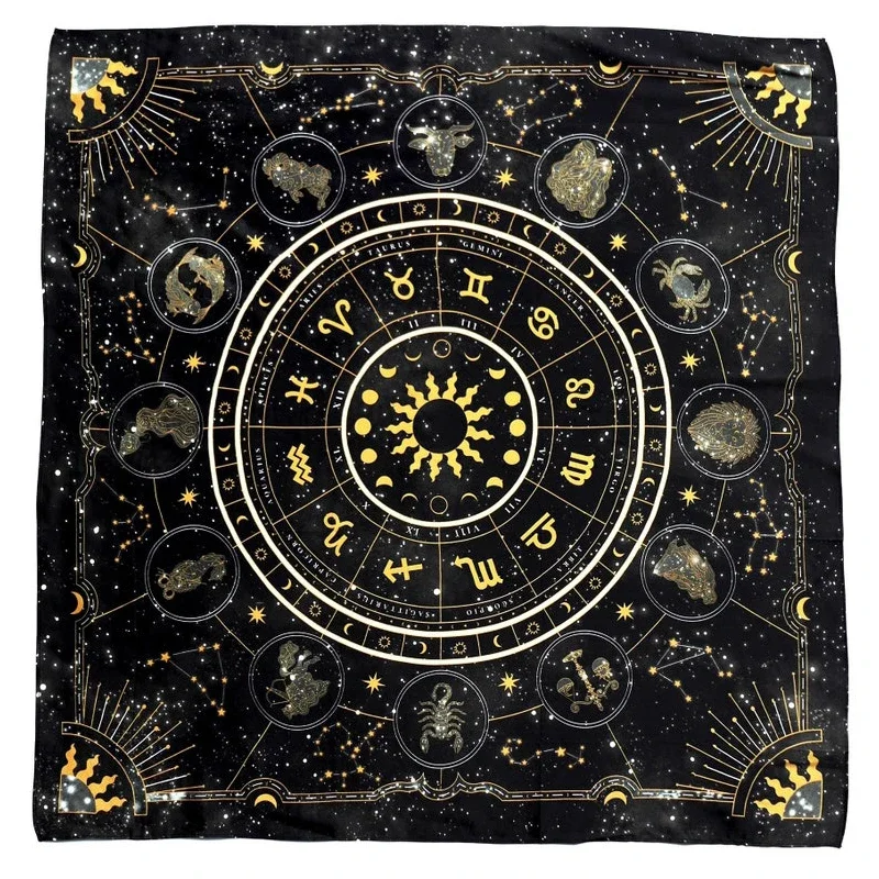 Zodiac Party Games - Kain Tarot Roda Zodiak Astrologi Kain