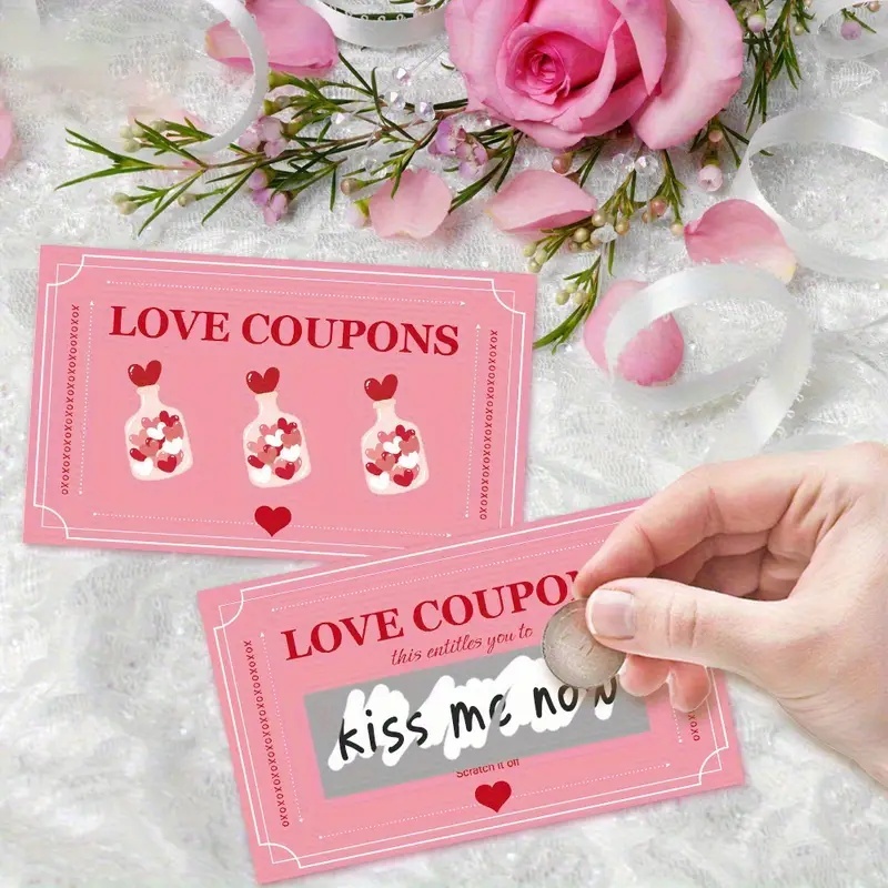Party Games Couple - 30 Buah Kartu Gosok Keberuntungan Warna