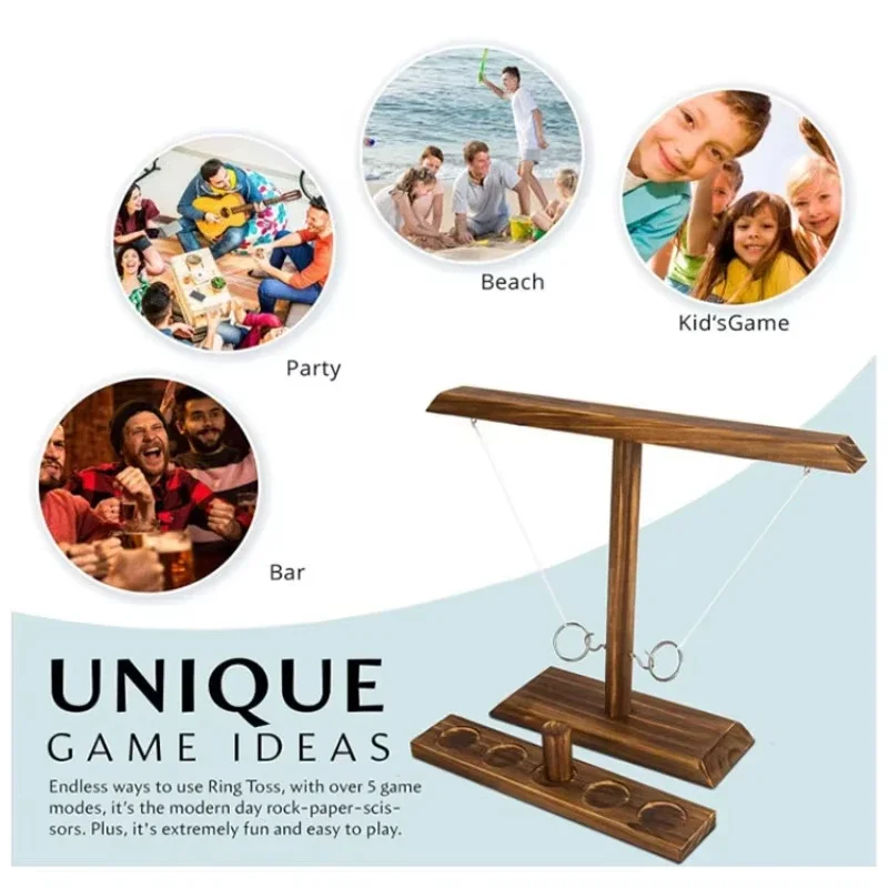Party Games Adults Drinking - Permainan Lempar Cincin untuk Anak-anak dan