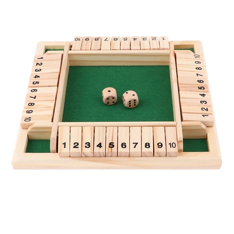 Party Games Adults Drinking - Deluxe empat sisi 10 nomor menutup