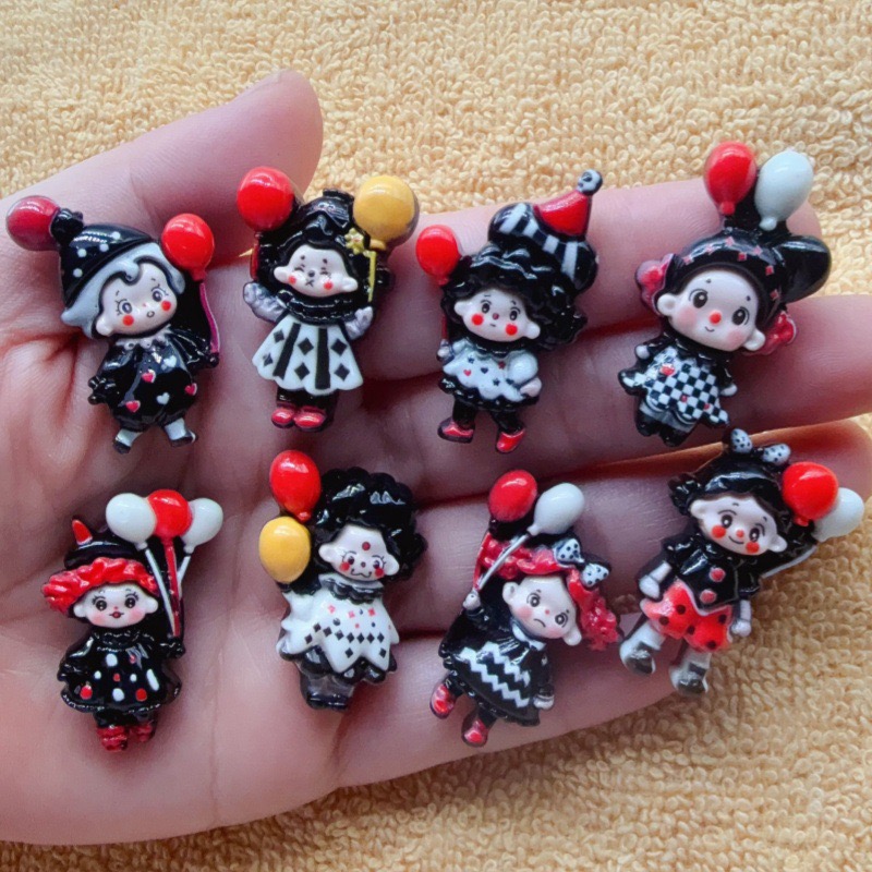 Party Games Birthday - 12 Buah Balon Joker Aksesori Resin