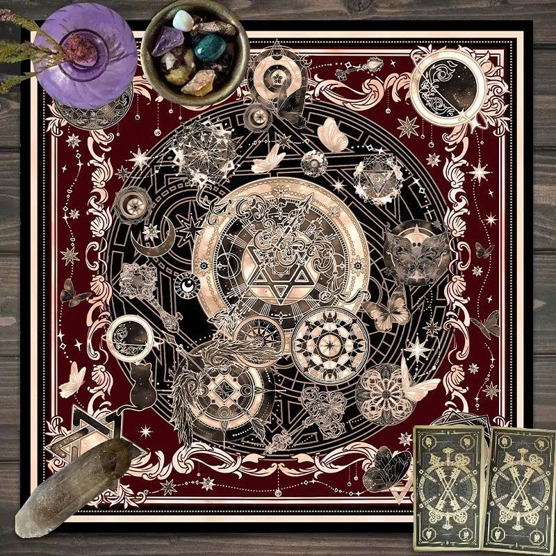 Kain Tarot Pola Zodiak - Kain  - Zodiac Party Games ulasan dan harga
