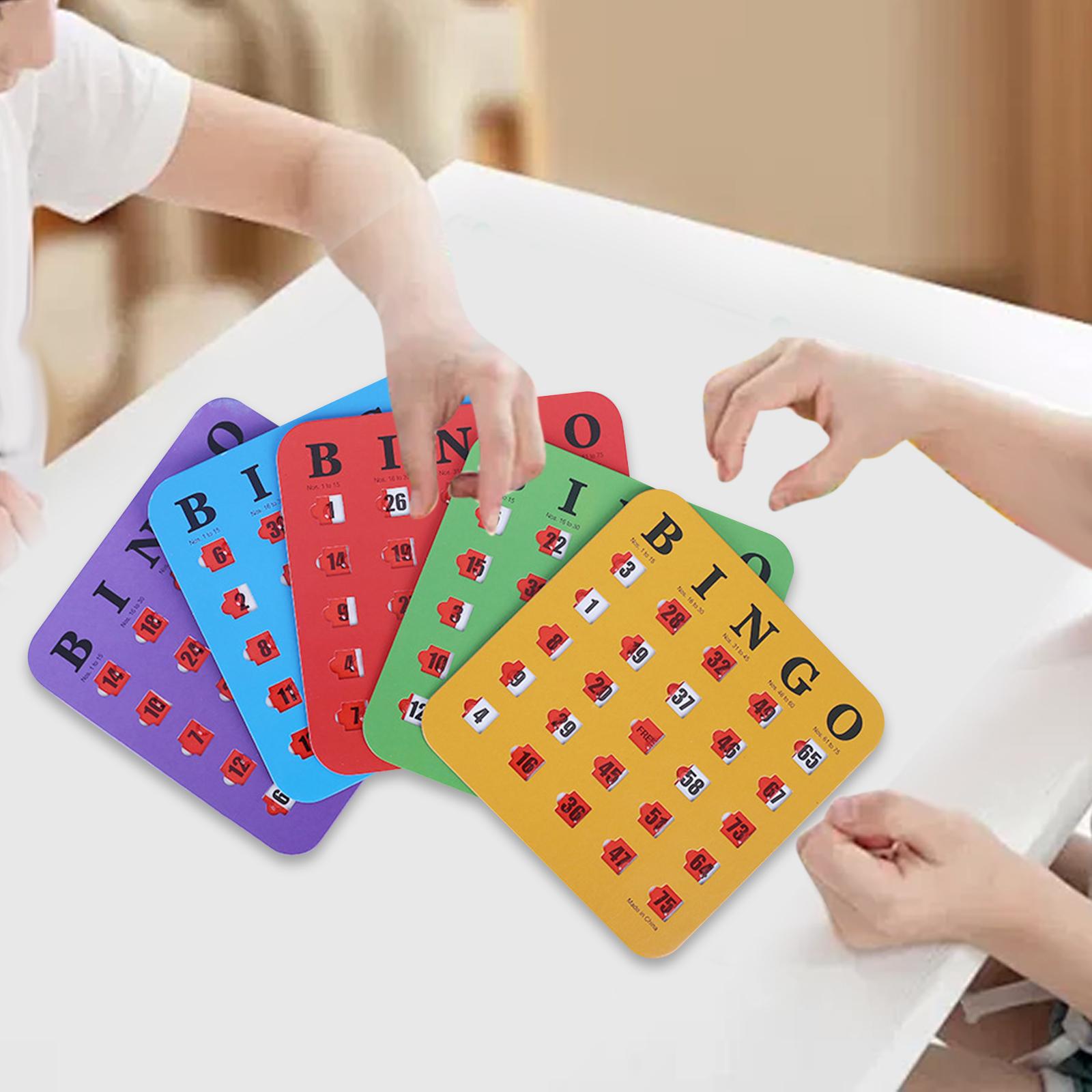 5 Buah Kartu Permainan Bingo C - Party Games For Adults Large Group ulasan dan harga