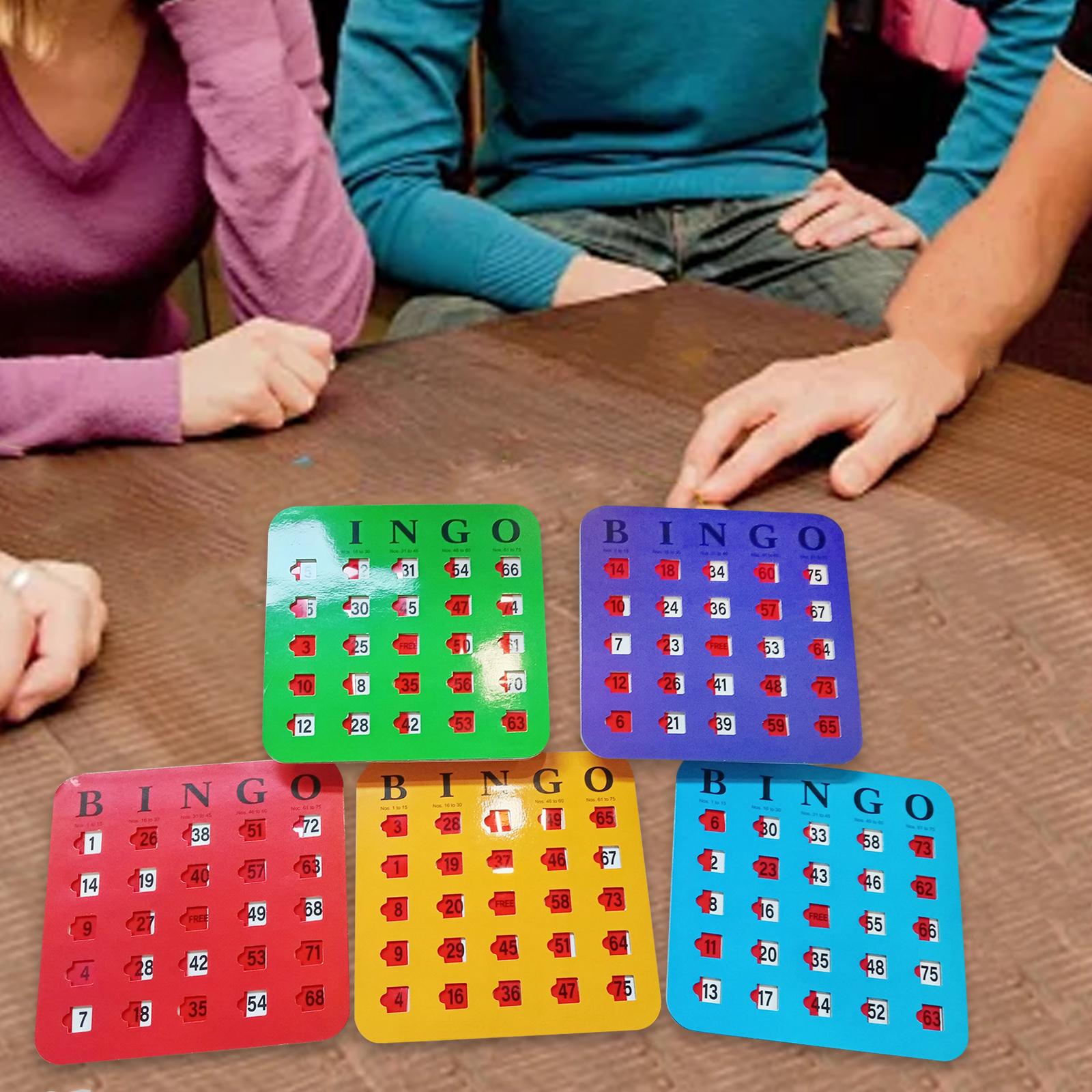 5 Buah Kartu Permainan Bingo C - Party Games For Adults Large Group ulasan dan harga