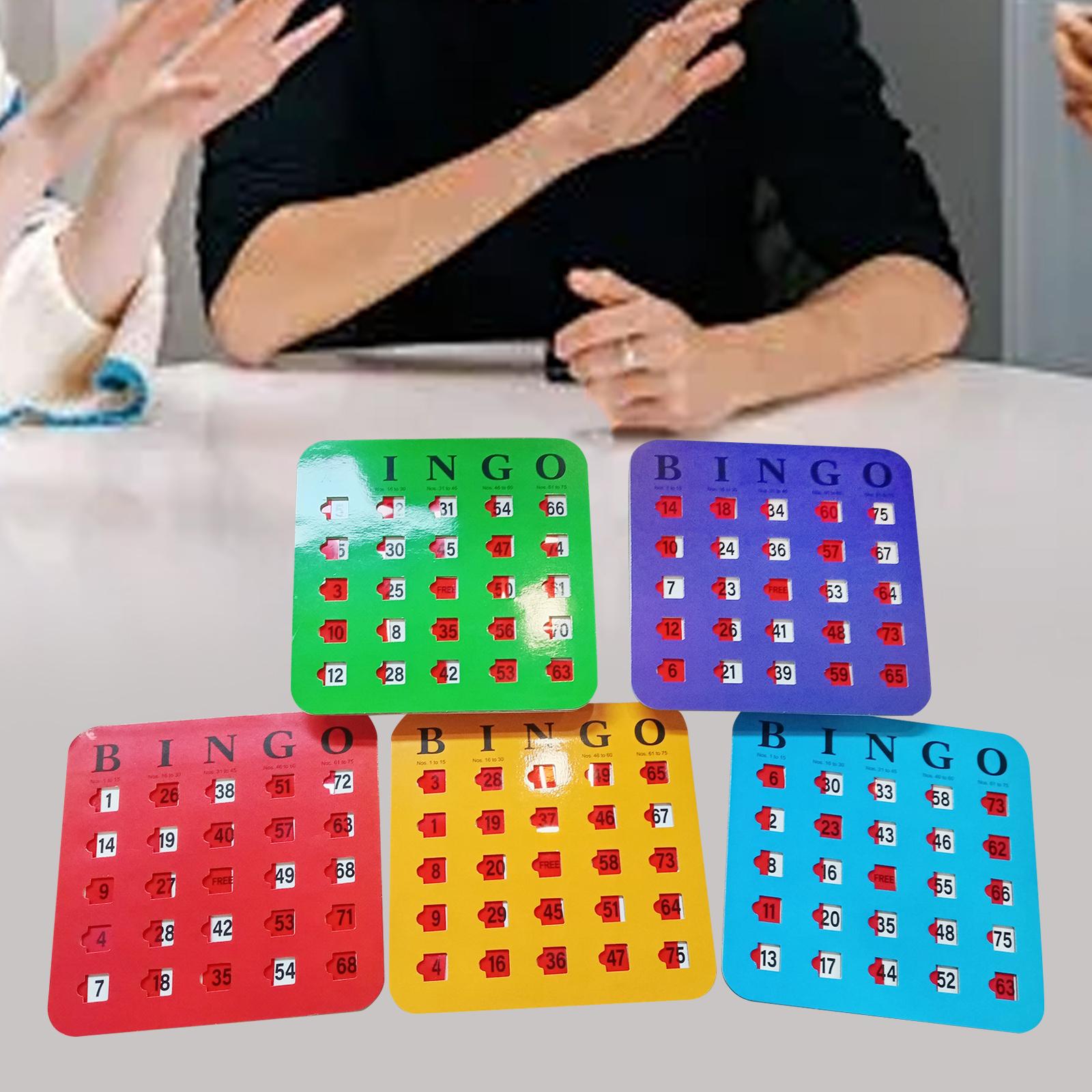 5 Buah Kartu Permainan Bingo C - Party Games For Adults Large Group ulasan dan harga