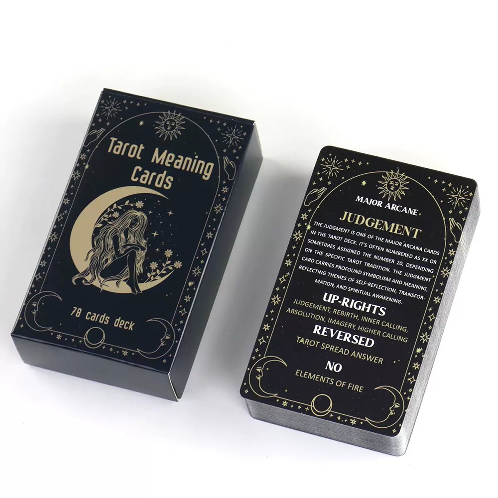78 Kartu/Dek Kartu Arti Tarot  - Party Games Meaning ulasan dan harga