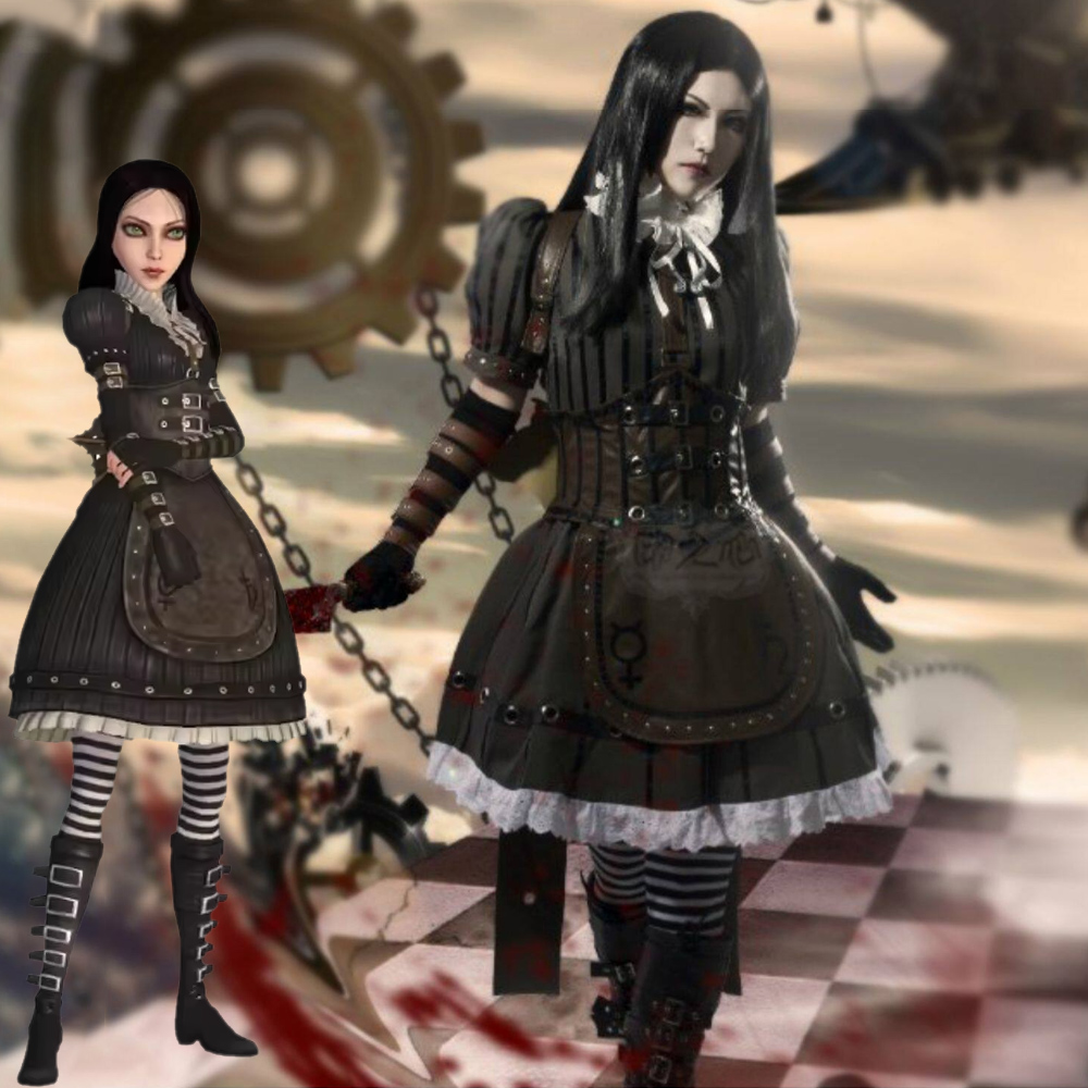 Kostum Cosplay Alice Liddell K - Party Games Steam ulasan dan harga