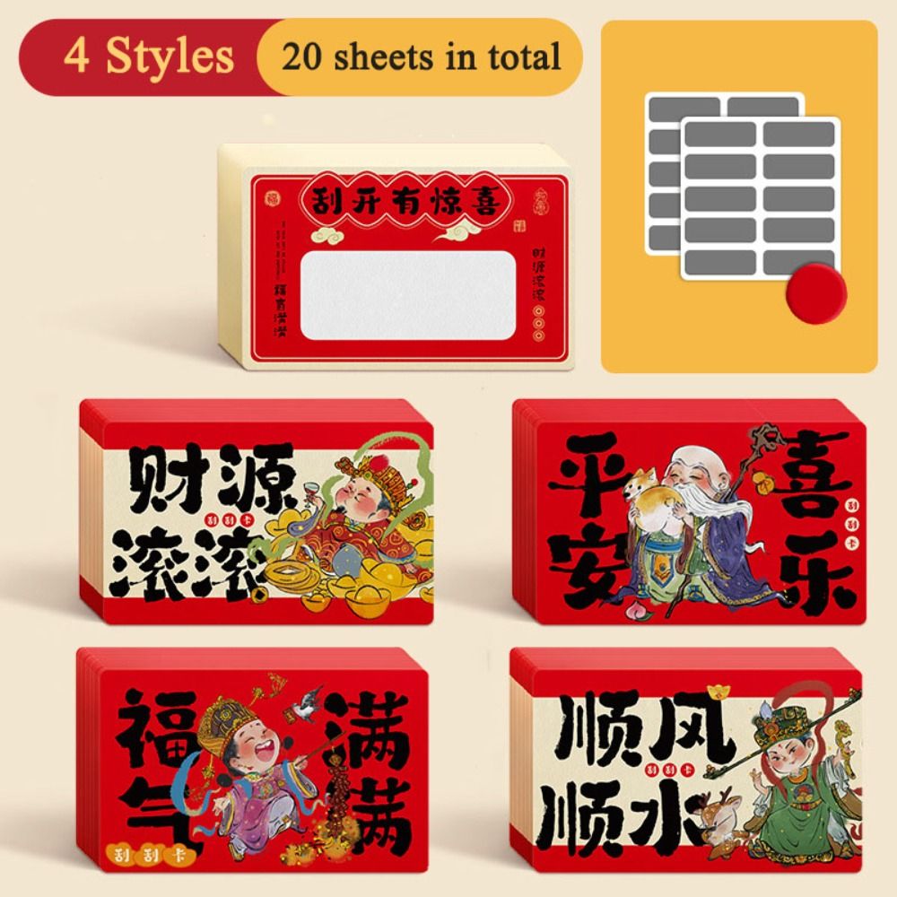 20pcs Kartu Goresan Zodiak Kud - Zodiac Party Games ulasan dan harga