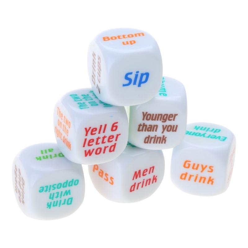 Set Dadu Penentu Minuman Pecin - Party Games Adults Drinking ulasan dan harga