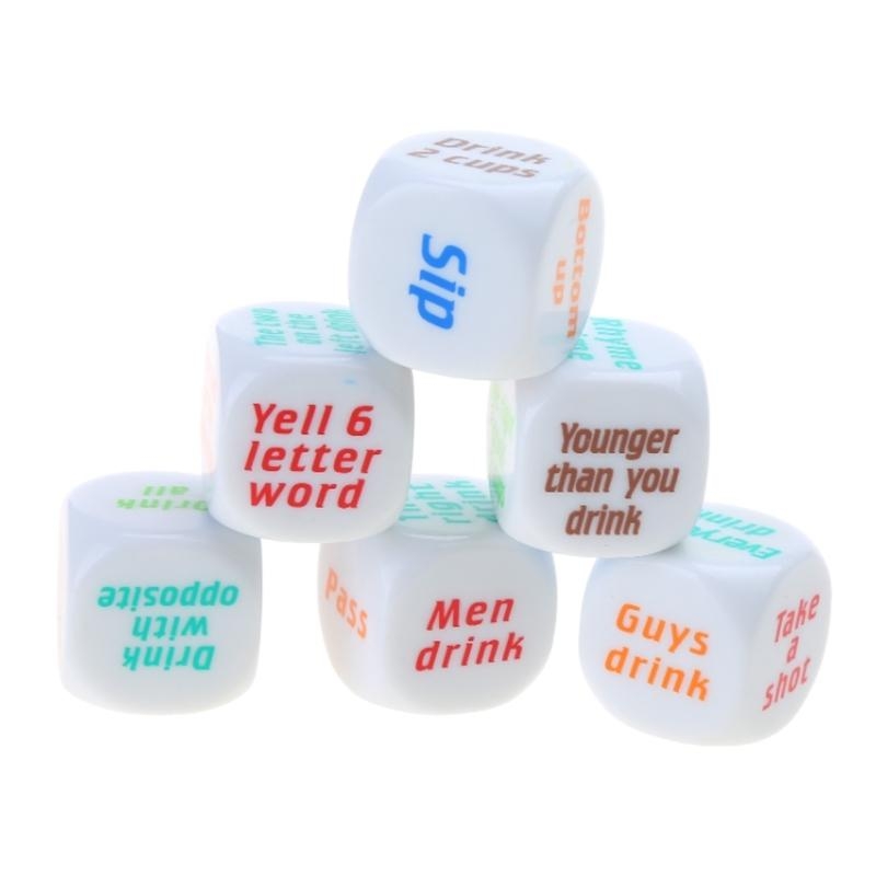 Set Dadu Penentu Minuman Pecin - Party Games Adults Drinking ulasan dan harga