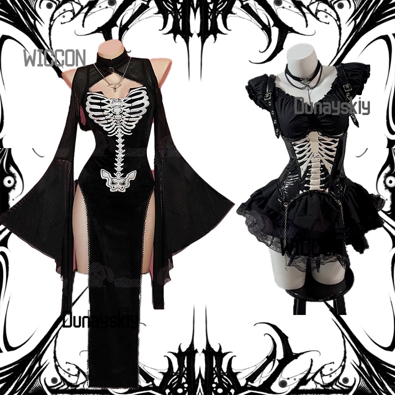 Kostum Cosplay Tengkorak Gotik - Party Games Steam ulasan dan harga