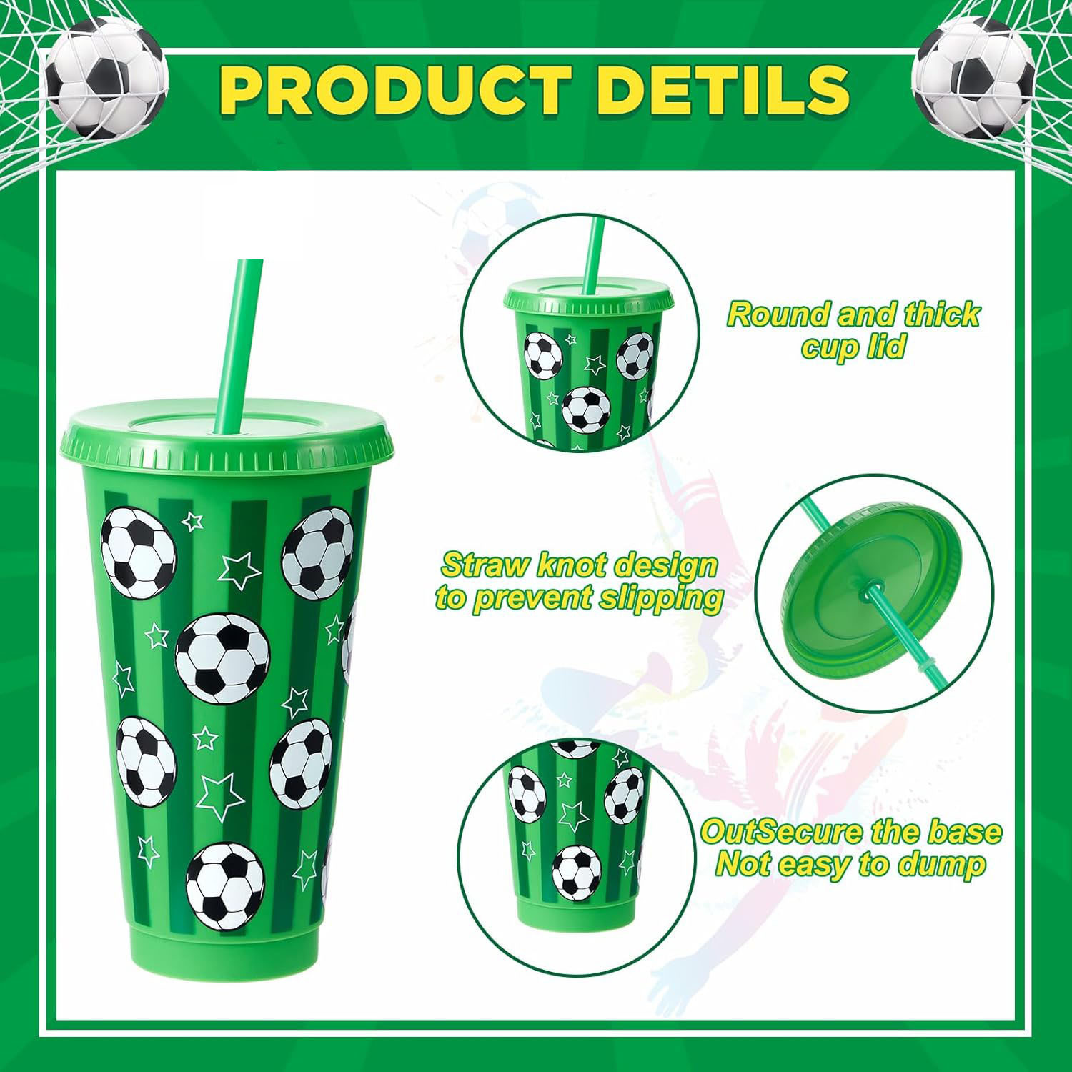 6/12 Buah 710ML Cangkir Sepak  - Party Games Adults Drinking ulasan dan harga
