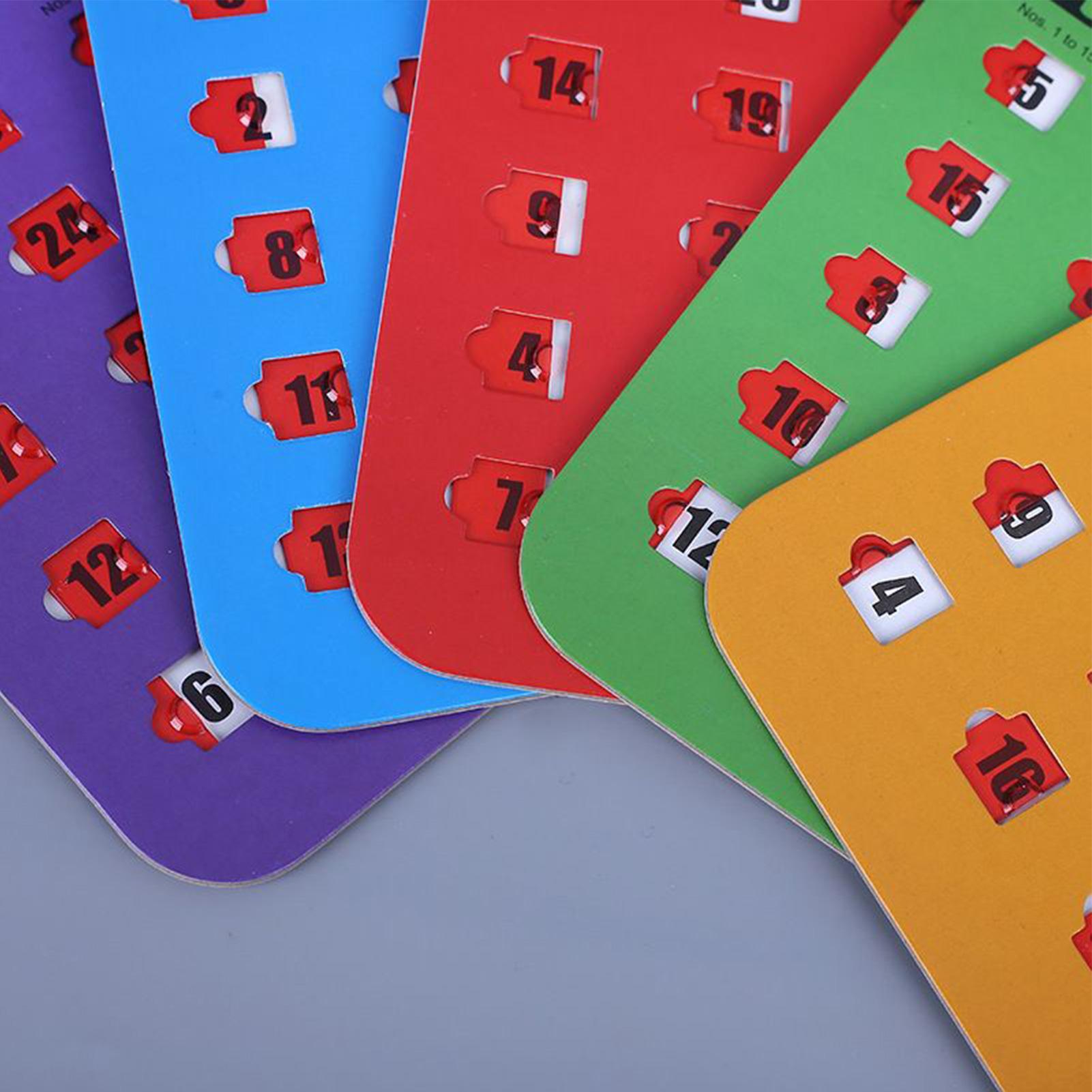 5 Buah Kartu Permainan Bingo C - Party Games For Adults Large Group ulasan dan harga