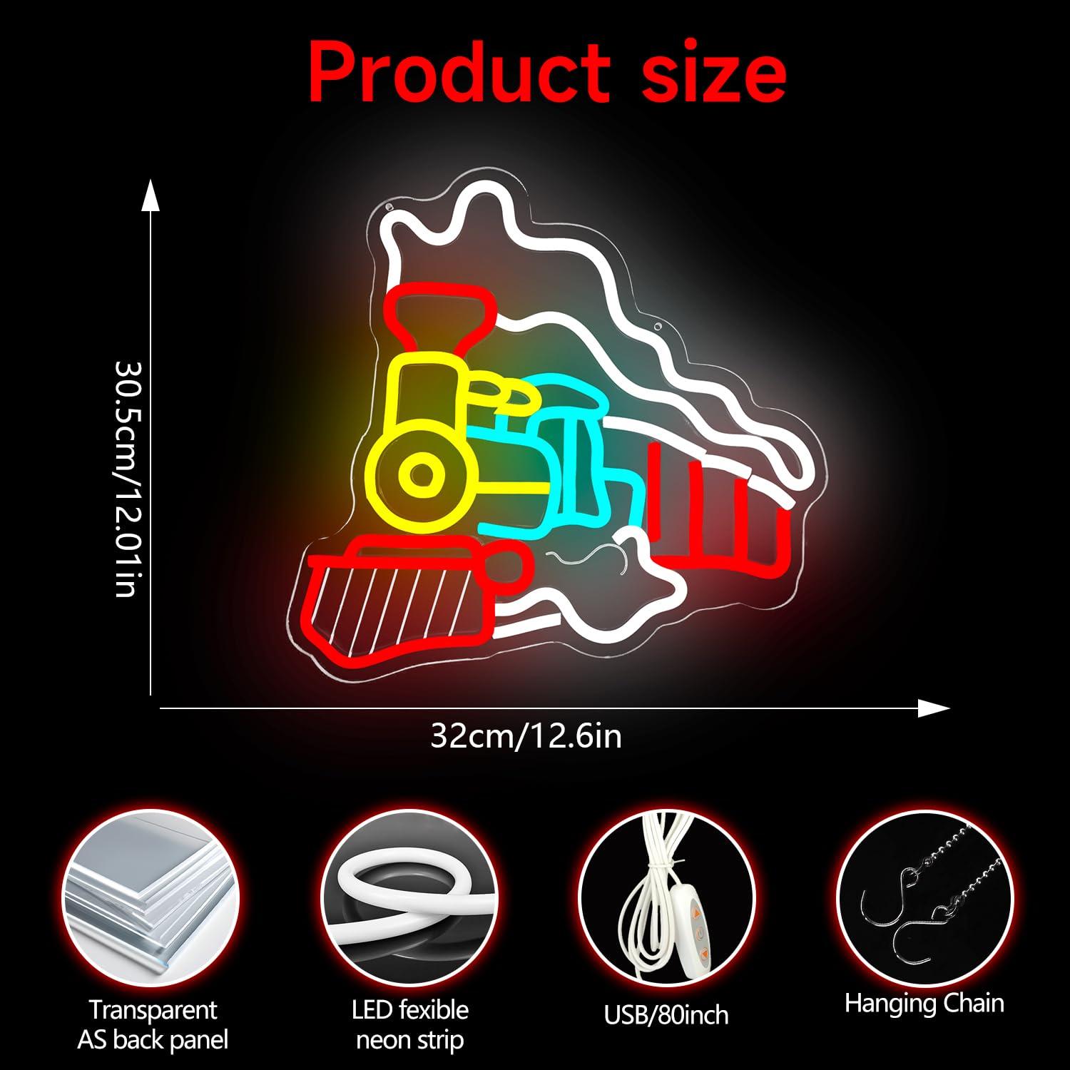 Lampu Neon Kereta Uap USB LED  - Party Games Steam ulasan dan harga
