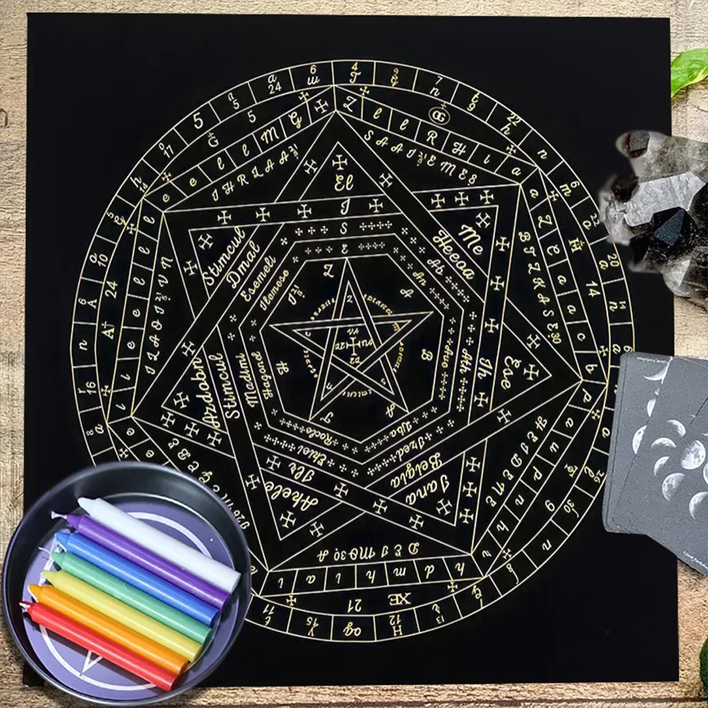 Taplak Meja Kartu Tarot Sigill - Zodiac Party Games ulasan dan harga
