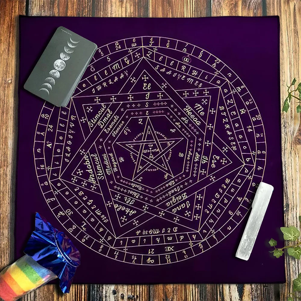 Taplak Meja Kartu Tarot Sigill - Zodiac Party Games ulasan dan harga