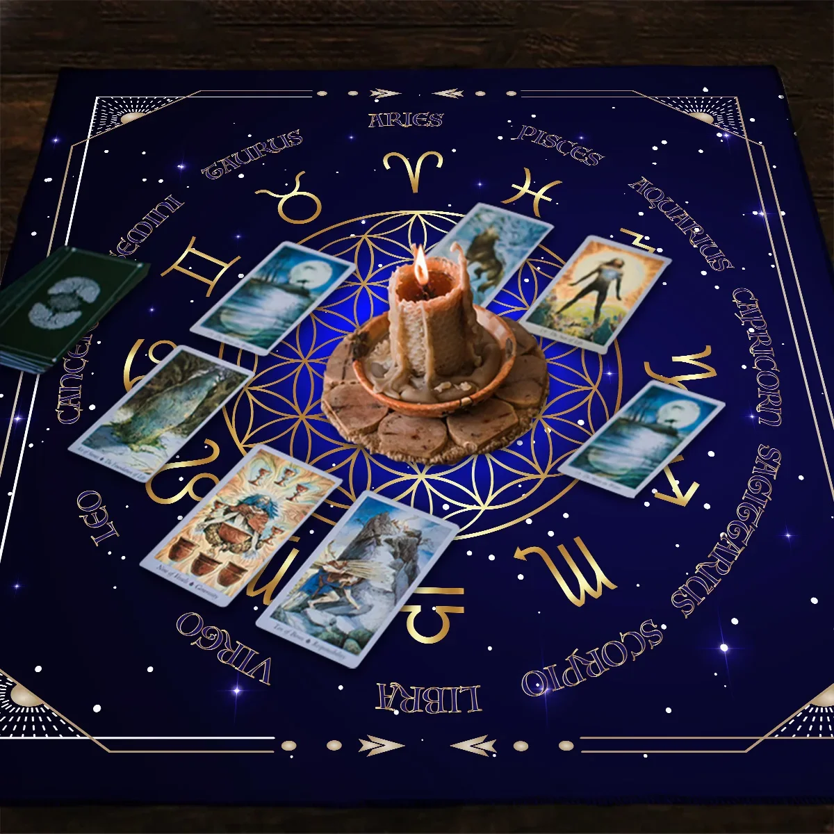 Roda zodiak Tarot taplak meja  - Zodiac Party Games ulasan dan harga
