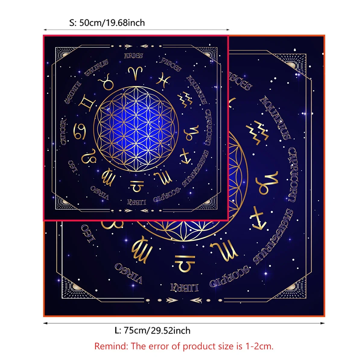 Roda zodiak Tarot taplak meja  - Zodiac Party Games ulasan dan harga