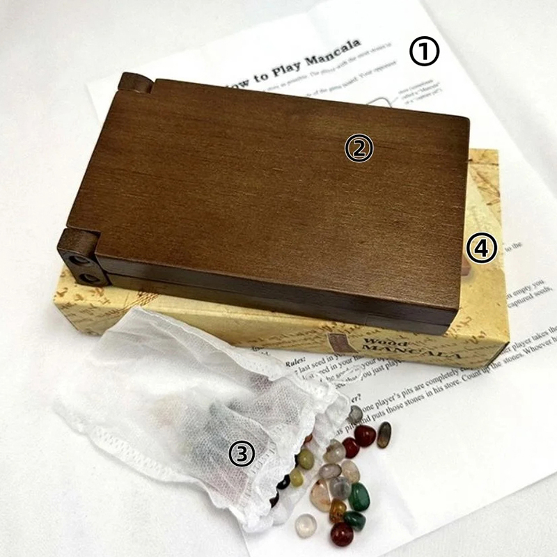 Permainan Catur Mancala Afrika - Party Games Board Game ulasan dan harga