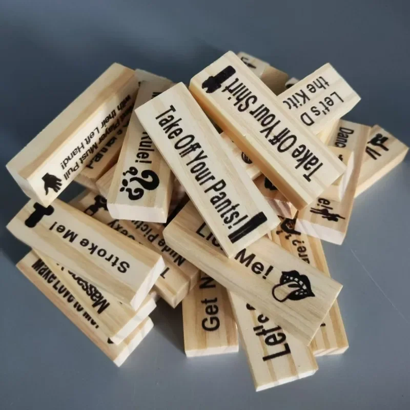 48 Buah Permainan Menara Blok  - Party Games Couple ulasan dan harga
