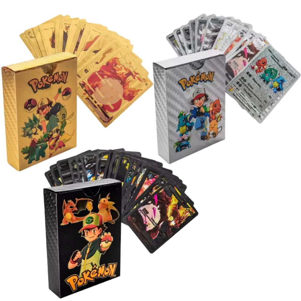 55PCS Kartu Pokémon Baru Vmax  - Party Games Board Game ulasan dan harga