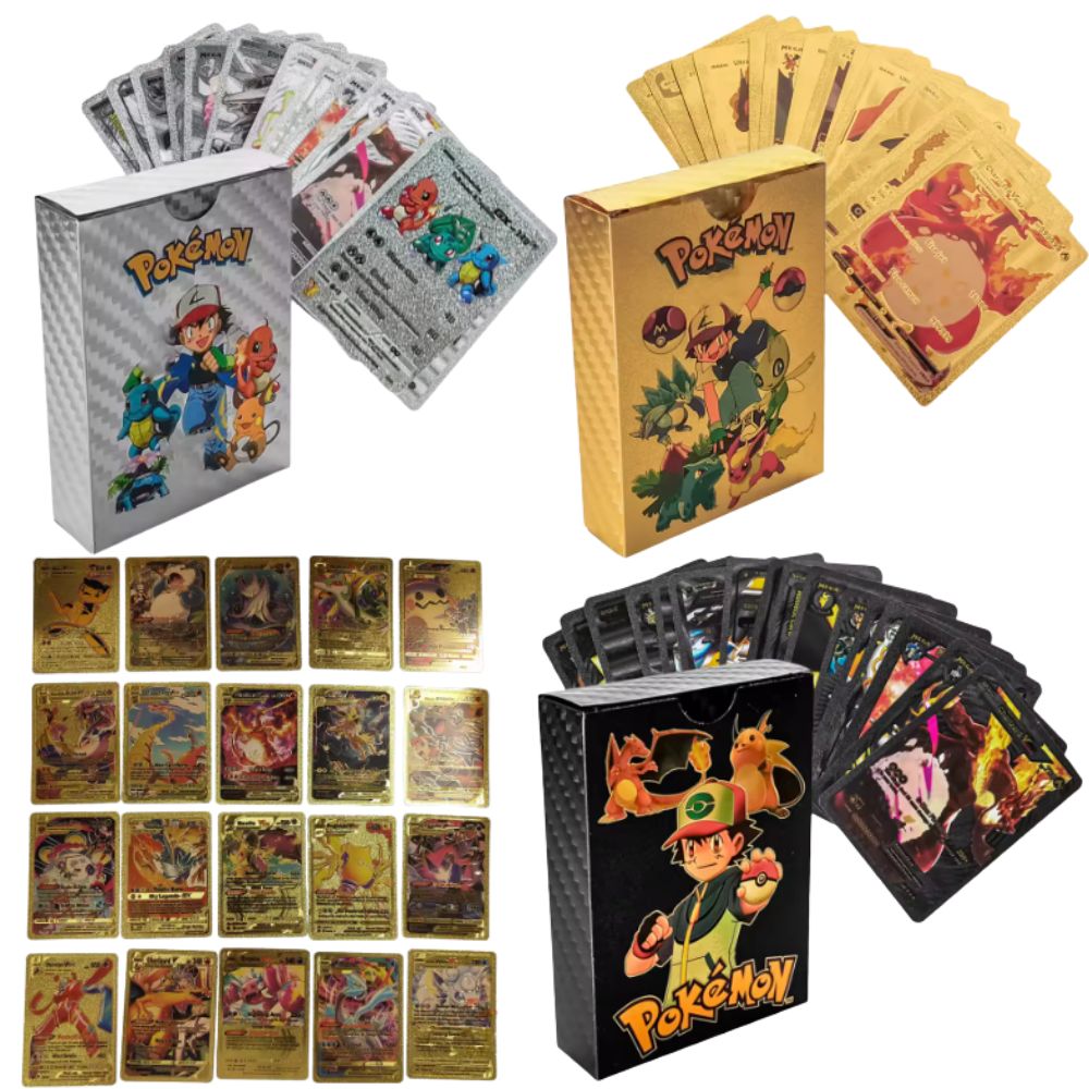 55PCS Kartu Pokémon Baru Vmax  - Party Games Board Game ulasan dan harga