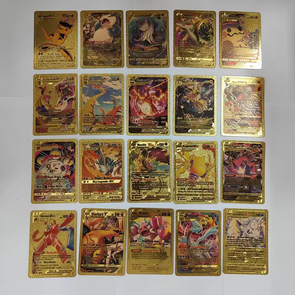55PCS Kartu Pokémon Baru Vmax  - Party Games Board Game ulasan dan harga