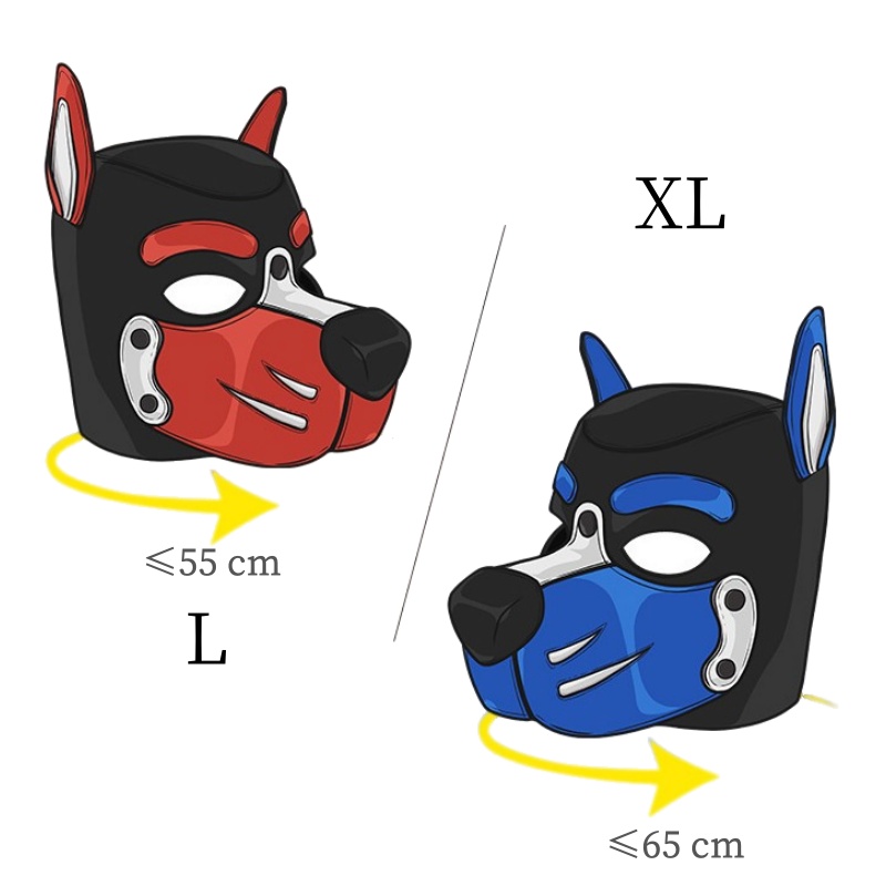 Masker Tudung Anjing Warna-war - Party Games Couple ulasan dan harga