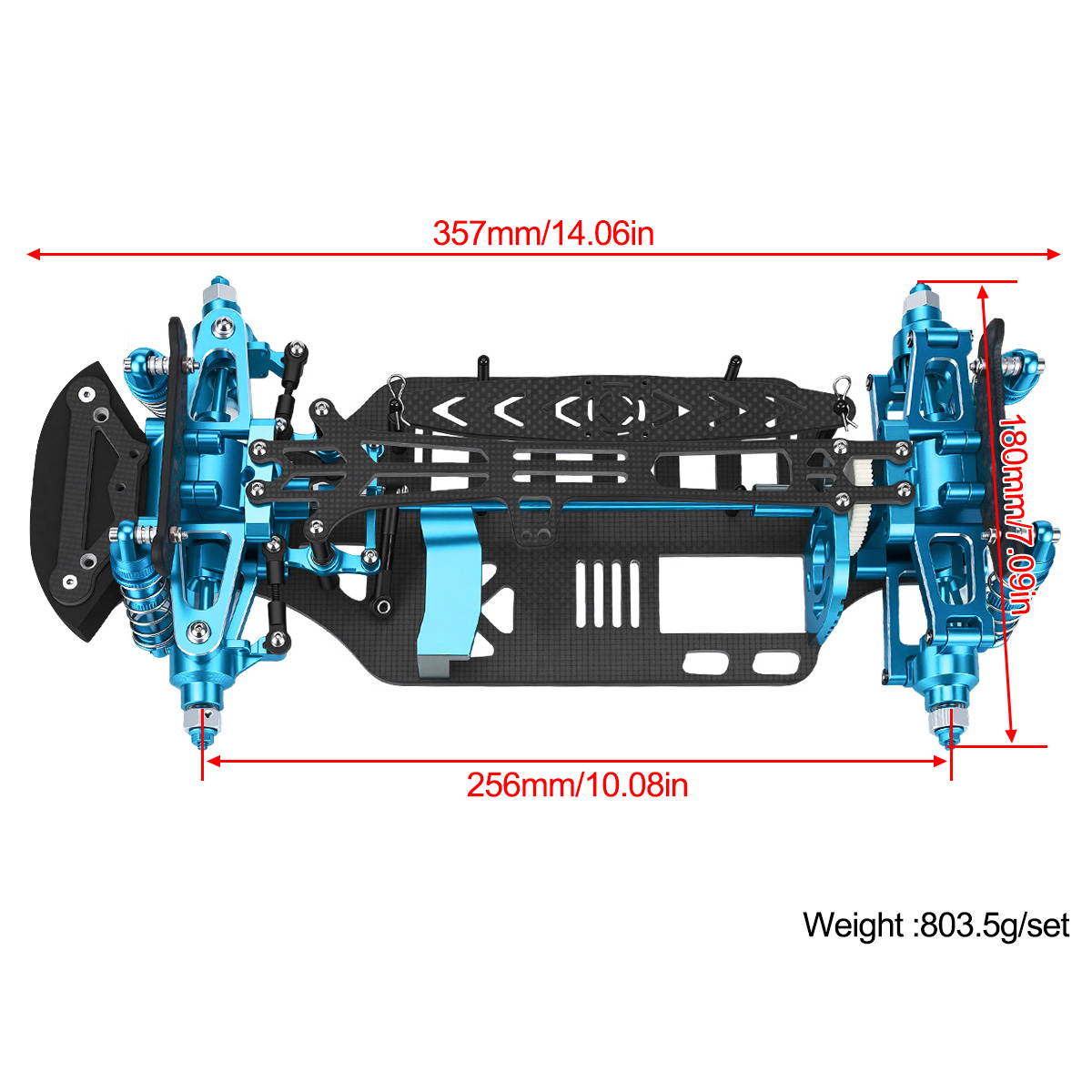 Kit Sasis Rangka Aluminium & S - Tamiya Model Rc Car ulasan dan harga