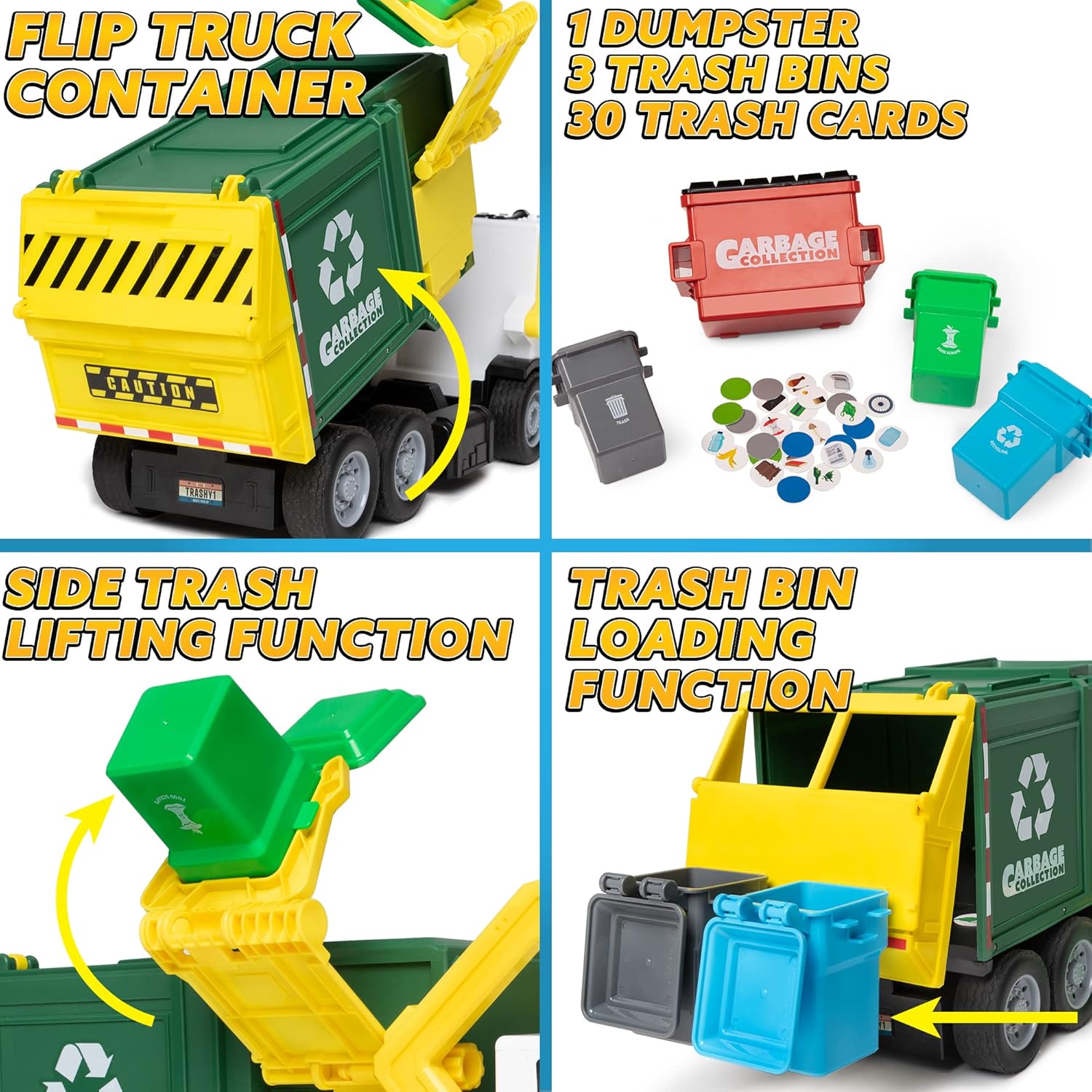 Set Mainan Truk Sampah Bertena - Party Games Birthday ulasan dan harga