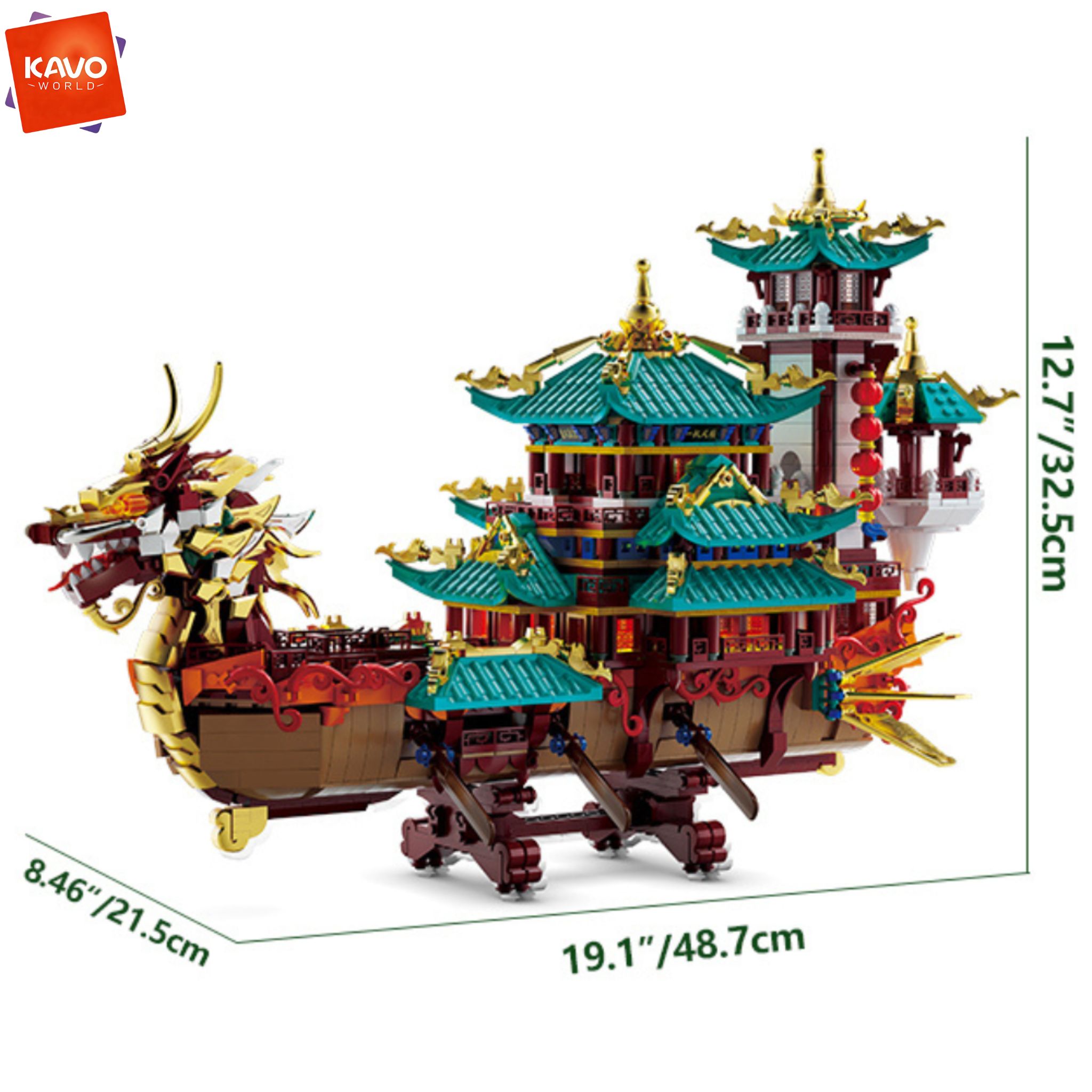 KAVOWORLD 2453pcs Blok Banguna - Party Games Meaning ulasan dan harga