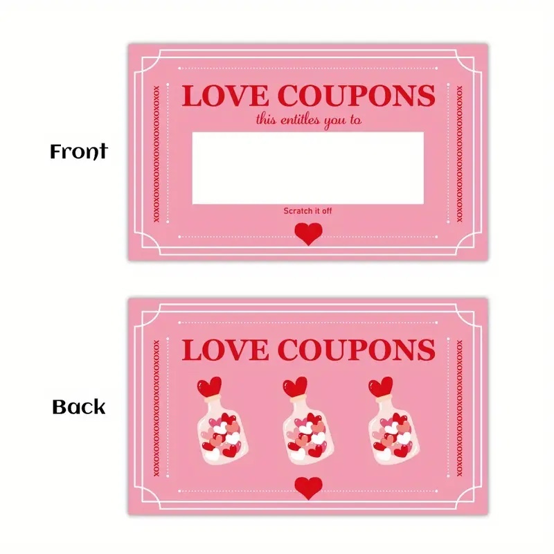 30 Buah Kartu Gosok Keberuntun - Party Games Couple ulasan dan harga