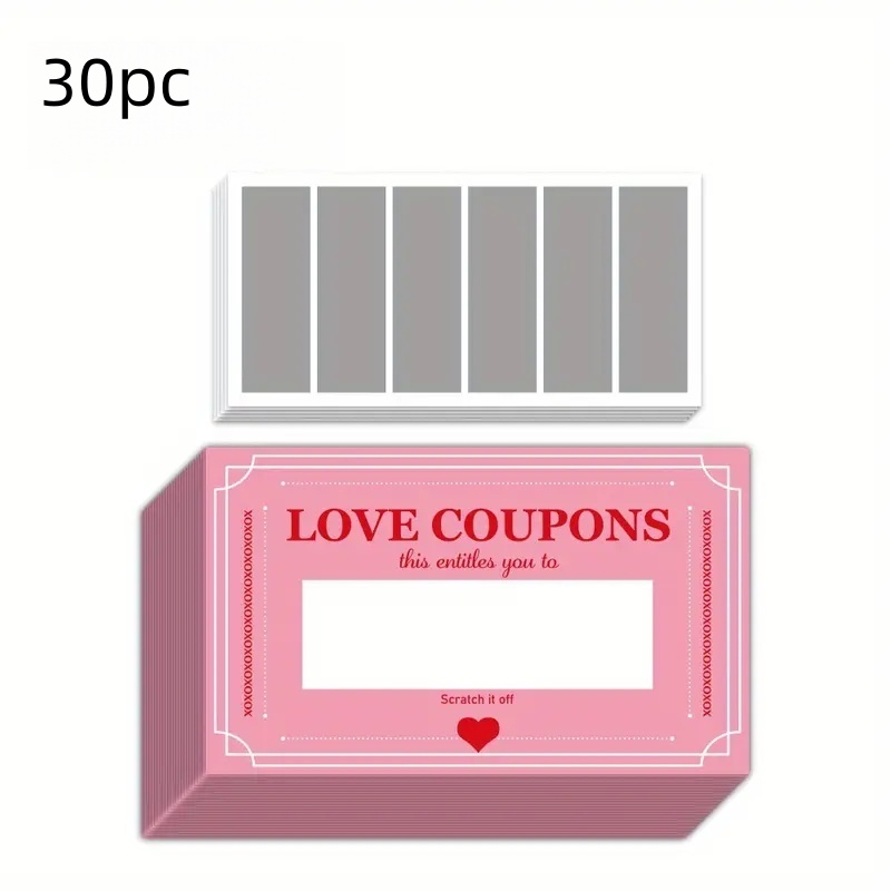 30 Buah Kartu Gosok Keberuntun - Party Games Couple ulasan dan harga