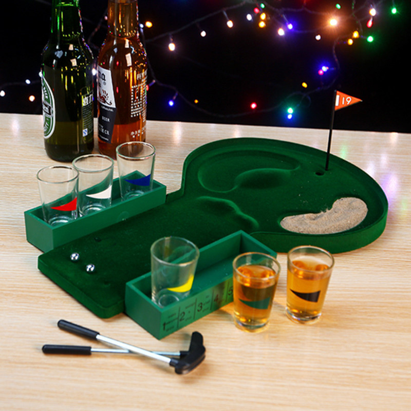 Mainan meja Golf Mini Bar perm - Party Games Adults Drinking ulasan dan harga