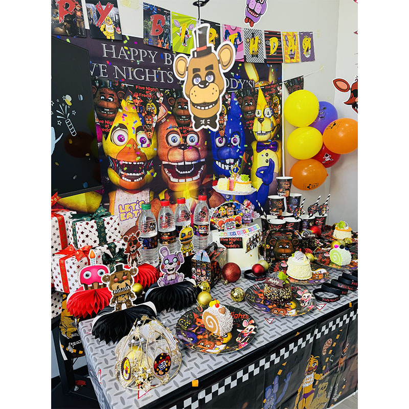 Piring Kertas Bertema FNAF, Ge - Party Games At Wedding ulasan dan harga