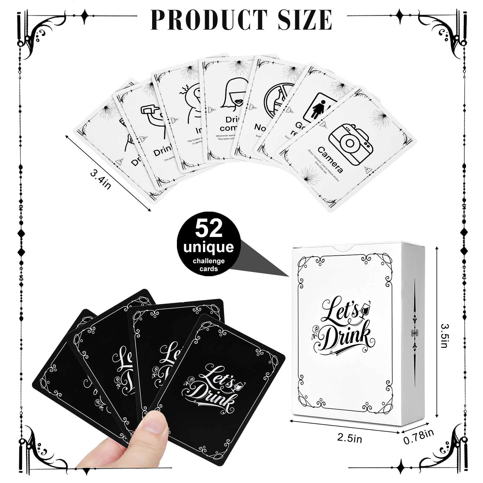 Kartu Permainan Minum untuk De - Party Games Adults Drinking ulasan dan harga