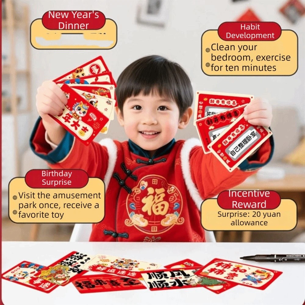 20pcs Kartu Garuk Zodiak Kuda  - Zodiac Party Games ulasan dan harga
