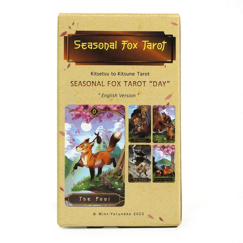 78 buah kartu Tarot musiman Fo - Party Games Meaning ulasan dan harga