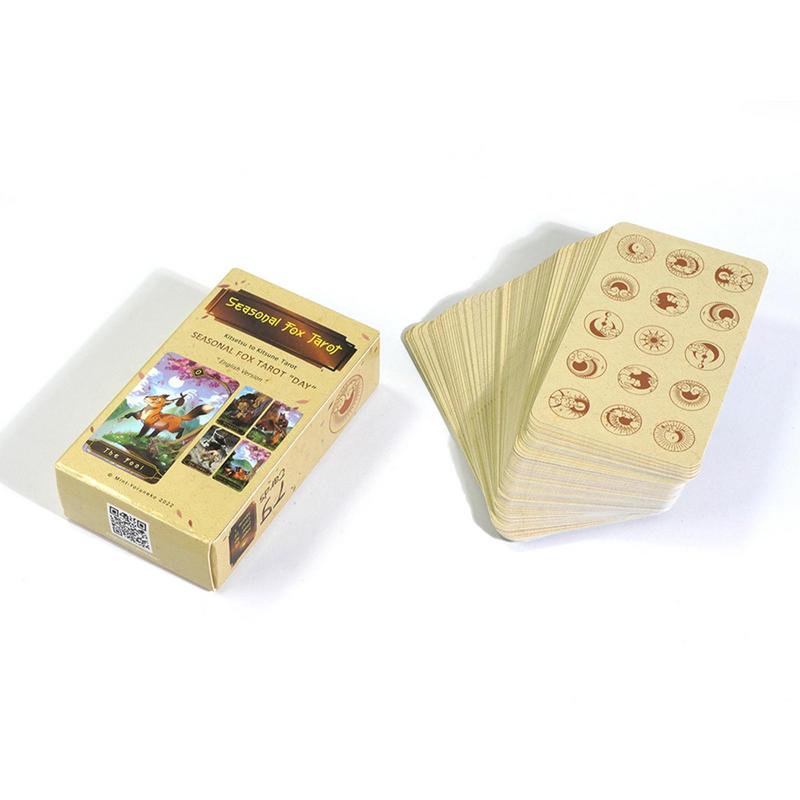 78 buah kartu Tarot musiman Fo - Party Games Meaning ulasan dan harga