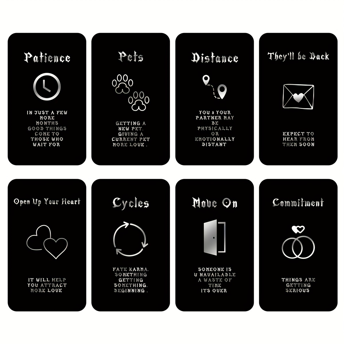 Set Tarot 40/54 lembar, dek Ta - Party Games Meaning ulasan dan harga
