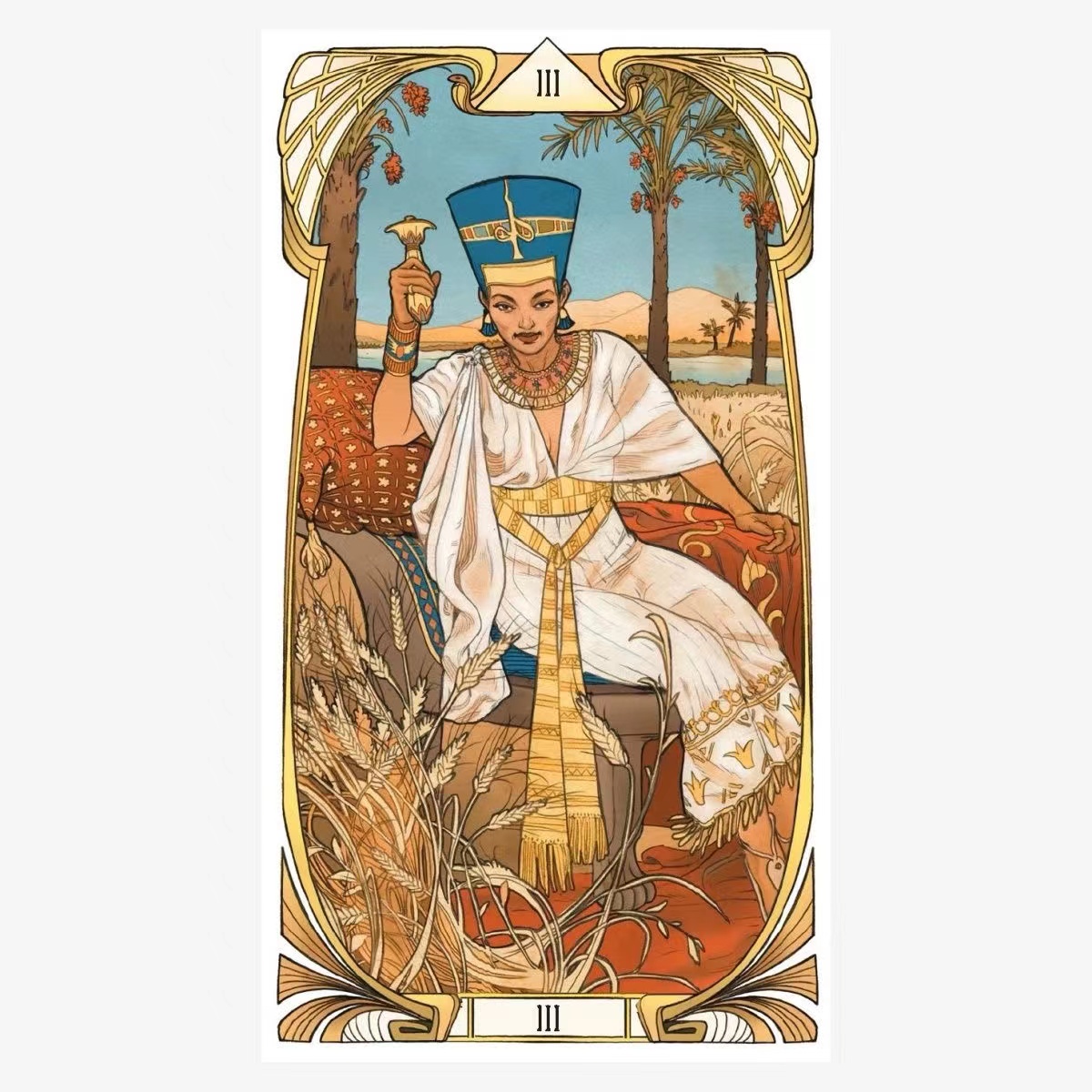 Seni Mesir kartu Tarot Nouveau - Party Games Meaning ulasan dan harga